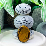 Tigerās Eye Worry Stone - worrystone