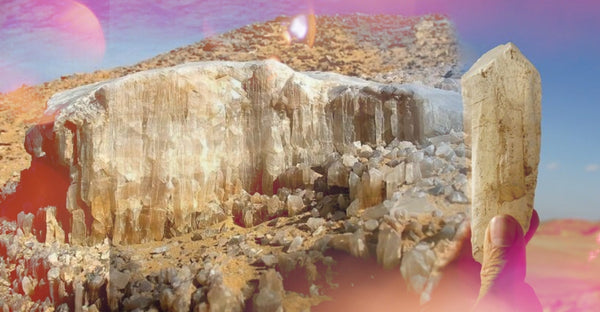 Amazing Locations! Crystal Gemstone Mountain In Egypt