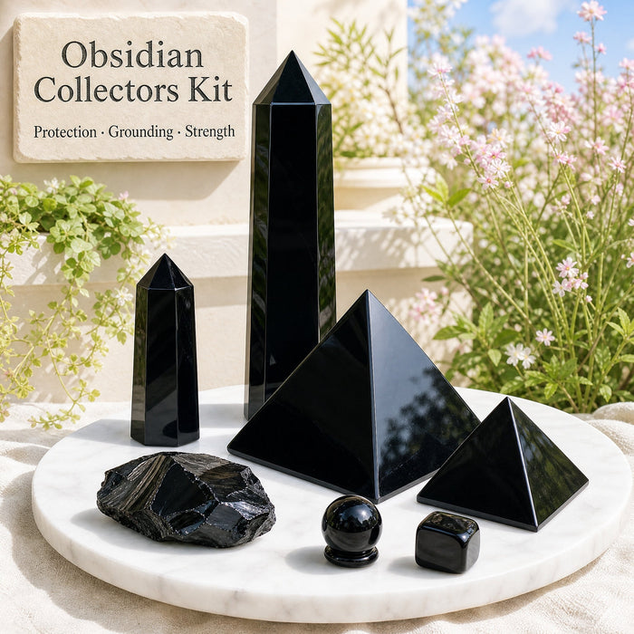 Obsidian - Champion of Dark Energy Protection in the Crystal World