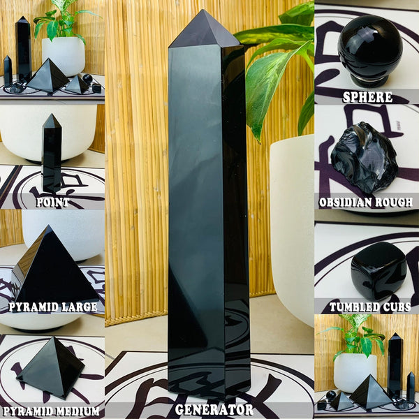 Obsidian - Champion of Dark Energy Protection in the Crystal World