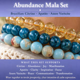 Σετ βραχιολιών 3-PC Crystal Mala Abundance