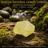 Grov naturlig citroncitrin