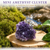 Mini Ametyst klynge