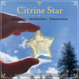 Citrine Star Crystal