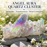 Angel Aura Quartz Cluster 👉 75% rabat