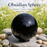 Obsidian-Kugel