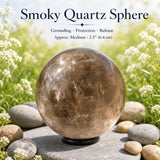 Esfera de Quartzo Fumê