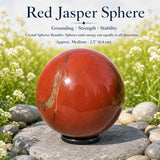 Esfera Jasper Vermelha