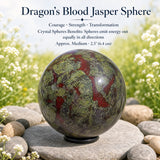 Dragon's Blood Jasper Sphere
