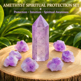 Ametyst spirituel beskyttelsessæt