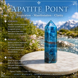 Hvetjandi Apatite + Allies Crystal Box Knippi