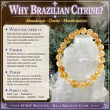 Σετ βραχιολιών 3-PC Crystal Mala Abundance