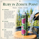 $ 5 Ruby em Zoisite Point Promoção de um dia apenas