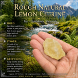 Grov naturlig citroncitrin