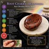 Don't Worry Stones Chakra-Set + Samtbeutel