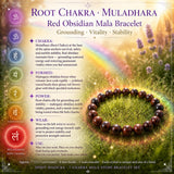 Conjunto de chakra com pulseira Mala Bead de 7 peças (uma pulseira para cada chakra)