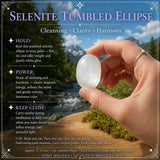 Pietre ellittiche di selenite