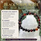 ♈ Aries - March 21st - April 19th - Zodiac Astrology Crystal Bracelets Set