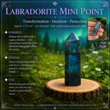 Z ARRON DESIGN Colar com pingente de fio de cobre Serenity Moonstone