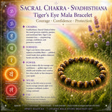 Conjunto de chakra com pulseira Mala Bead de 7 peças (uma pulseira para cada chakra)
