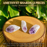 Ensemble intuitif de 6 pièces en fluorite multicolore