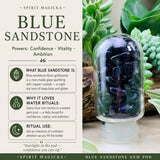 Μπουκάλι νερού Blue Sandstone Gem Pod 💧