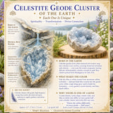 Celestite Geode Cluster 👉 75% de desconto na promoção de apenas 1 dia