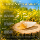Citrin Abundance Gem Pouch Sæt