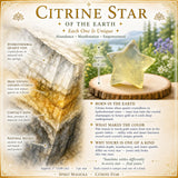 Citrine Star Crystal