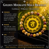Solar Plexus Chakra Mala Bracelet Set🌈