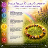 Conjunto de chakra com pulseira Mala Bead de 7 peças (uma pulseira para cada chakra)