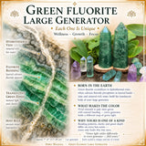 Μεγάλη γεννήτρια πράσινου φθορίτη