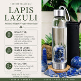 Μπουκάλι νερού Lapis Lazuli Gem Pod 💧