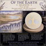 Selenite L'Albero Della Vita Disco Purificante
