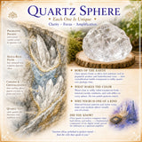 Quarzkugel (Mittel)