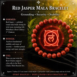 Root Chakra Mala Bracelet Set 🌈