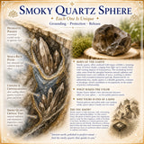 Esfera de Quartzo Fumê