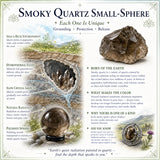 Rauchquarz Mini-Kugel