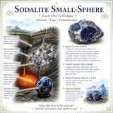 Mini-esfera de sodalita