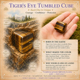 Cubo burattato occhio di tigre