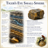Tiger's Eye Mini-Sphere