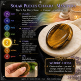 Don't Worry Stones Chakra-Set + Samtbeutel