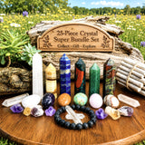25-delad Crystal Super Bundle Set 👉 SPAR 85%