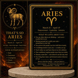 ♈ Aries - March 21st - April 19th - Zodiac Astrology Crystal Bracelets Set