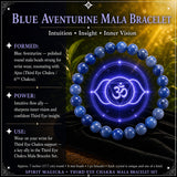 Third Eye Chakra Mala  Bracelet Set🌈