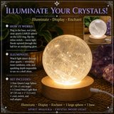 Crystal Mood Light (esfera de cuarzo grande)