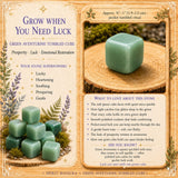 Grønn Aventurin Tumbled Cube