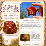 Red Jasper Star