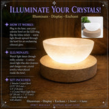 Conjunto de cristal Trinity com 3 peças