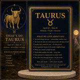 ♉ Taurus - April 20 - May 20 - Zodiac Astrology Crystal Bracelets Set